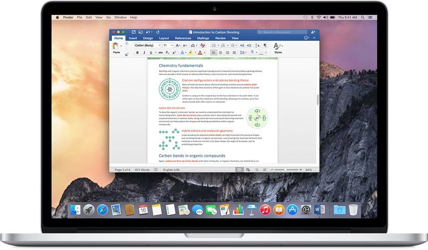 what is word for mac last update version